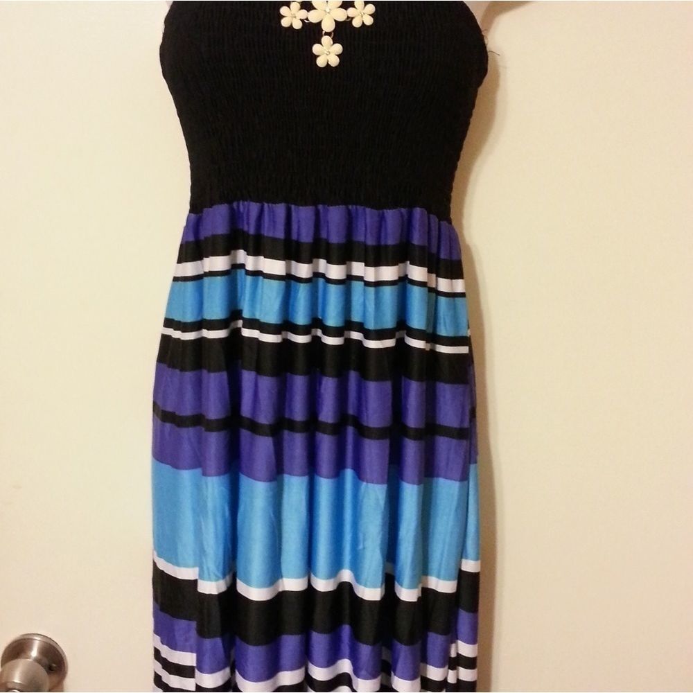 Sunkissed Couture Strap Summer Knee High Dress Size XL